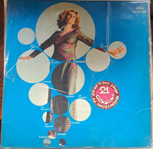 Iva zanicchi fantasia rdz - lp,
