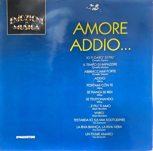 Vinile amore addio - -,