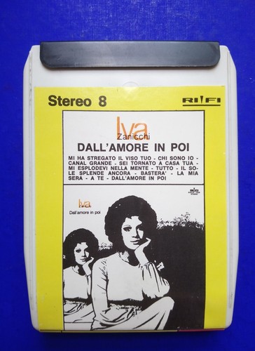 Cassetta stereo 8 iva - cassetta,