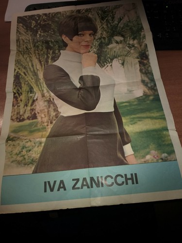 Poster vintage iva - iva, zanicchi