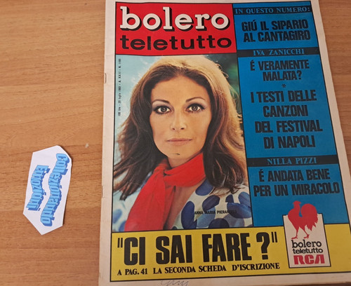 Bolero 1180 1969 anna maria - 1180,